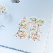 Beautiful handmade Inspiration Shelf Vinyl Sticker stationery - created by Lettoon