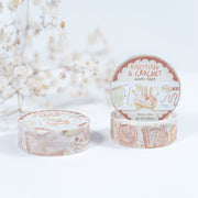 Beautiful handmade Lovely Knitting & Crochet Washi Tape stationery - created by LETTOOn