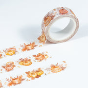 Beautiful handmade Sweet Pumpkin Washi Tape stationery - created by Lettoon