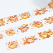 Beautiful handmade Sweet Pumpkin Washi Tape stationery - created by Lettoon