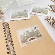 Beautiful handmade Amsterdam Stamp stationery - created by Lettoon
