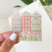 Beautiful handmade Amsterdam Tulip stationery - created by Lettoon