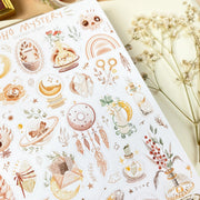 Beautiful handmade Boho Mystery stationery - created by Lettoon