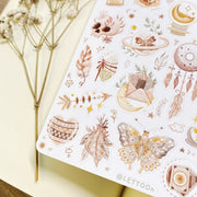 Beautiful handmade Boho Mystery stationery - created by Lettoon