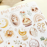 Beautiful handmade Boho Mystery stationery - created by Lettoon