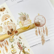 Beautiful handmade Boho Mystery stationery - created by Lettoon
