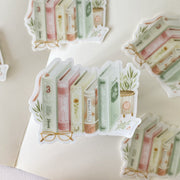Beautiful handmade Bookworm stationery - created by Lettoon