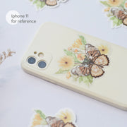 Beautiful handmade Botanical Butterfly stationery - created by Lettoon