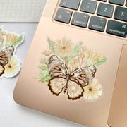 Beautiful handmade Botanical Butterfly stationery - created by Lettoon