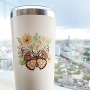 Beautiful handmade Botanical Butterfly stationery - created by Lettoon