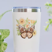 Beautiful handmade Botanical Butterfly stationery - created by Lettoon