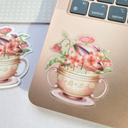 Beautiful handmade Botanical Noodles stationery - created by Lettoon
