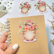 Beautiful handmade Botanical Noodles stationery - created by Lettoon