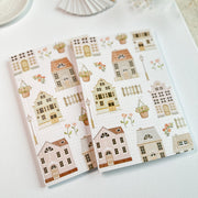 Beautiful handmade Dot Grid Notebook - Cozy House (Pre-Order) stationery - created by Lettoon