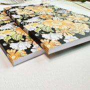 Beautiful handmade Dot Grid Notebook - Dark Botanical (Pre-Order) stationery - created by Lettoon