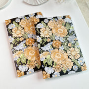Beautiful handmade Dot Grid Notebook - Dark Botanical (Pre-Order) stationery - created by Lettoon