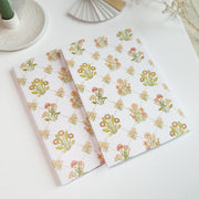 Beautiful handmade Dot Grid Notebook - Meadow (Pre-Order) stationery - created by Lettoon
