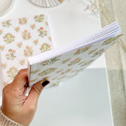 Beautiful handmade Dot Grid Notebook - Meadow (Pre-Order) stationery - created by Lettoon