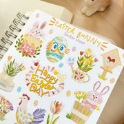Beautiful handmade Easter Bunny stationery - created by LETTOOn
