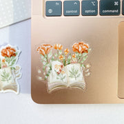 Beautiful handmade Floral Book stationery - created by Lettoon