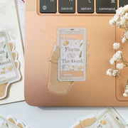 Beautiful handmade Focus On The Good stationery - created by Lettoon