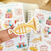 Beautiful handmade Happy Birthday stationery - created by LETTOOn