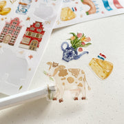 Beautiful handmade Holland stationery - created by Lettoon