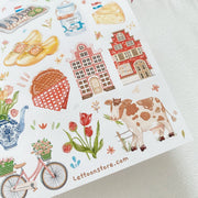 Beautiful handmade Holland stationery - created by Lettoon