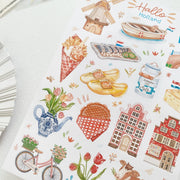 Beautiful handmade Holland stationery - created by Lettoon