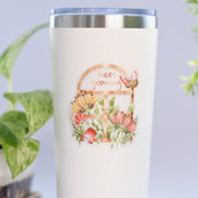 Beautiful handmade Keep Growing stationery - created by Lettoon