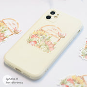 Beautiful handmade Keep Growing stationery - created by Lettoon