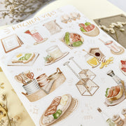 Beautiful handmade Kitchen Vibes stationery - created by LETTOOn