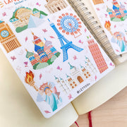 Beautiful handmade Landmark stationery - created by LETTOOn