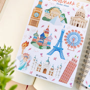 Beautiful handmade Landmark stationery - created by LETTOOn