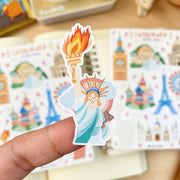 Beautiful handmade Landmark stationery - created by LETTOOn