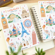 Beautiful handmade Landmark stationery - created by LETTOOn