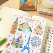 Beautiful handmade Landmark stationery - created by LETTOOn