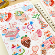 Beautiful handmade Love stationery - created by LETTOOn