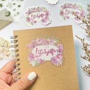 Beautiful handmade Love Yourself stationery - created by Lettoon