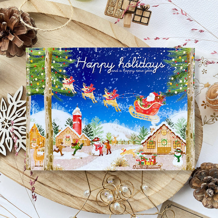 Beautiful handmade Magical Night stationery - created by Lettoon