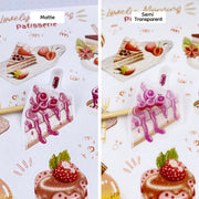 Beautiful handmade Patisserie stationery - created by Lettoon