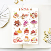 Beautiful handmade Patisserie stationery - created by Lettoon