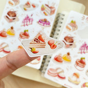 Beautiful handmade Patisserie stationery - created by Lettoon