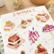 Beautiful handmade Patisserie stationery - created by Lettoon