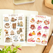 Beautiful handmade Patisserie stationery - created by Lettoon
