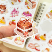 Beautiful handmade Patisserie stationery - created by Lettoon