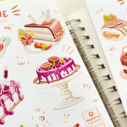 Beautiful handmade Patisserie stationery - created by Lettoon
