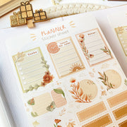 Beautiful handmade Planner Essentials stationery - created by LETTOOn