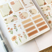 Beautiful handmade Planner Essentials stationery - created by LETTOOn