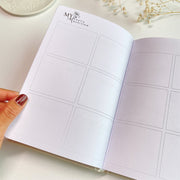Beautiful handmade Undated Planner - Cozy House (Pre-Order) stationery - created by Lettoon